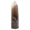 Prisma de cuarzo ahumado - 0