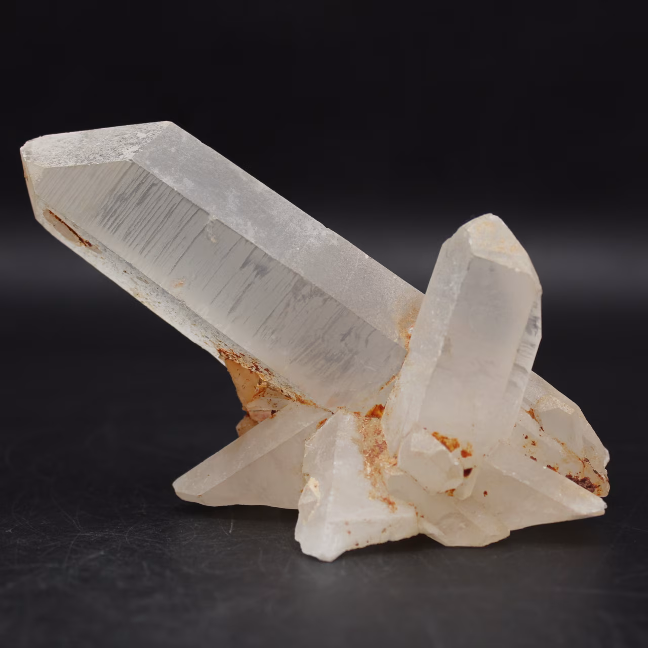 cristales de cuarzo crudo