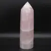 prisma de cuarzo rosa - 0