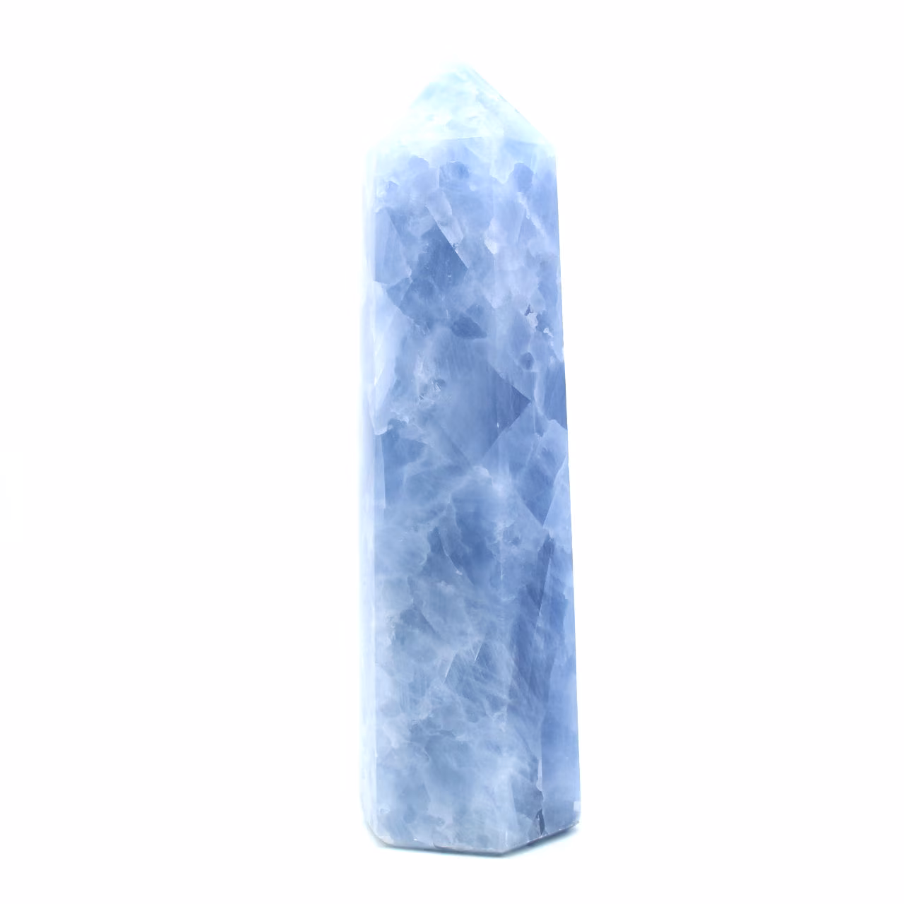 prisma de calcita azul