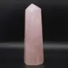prisma de cuarzo rosa - 0