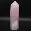 prisma de cuarzo rosa - 0