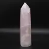 prisma de cuarzo rosa - 0