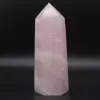 prisma de cuarzo rosa - 0