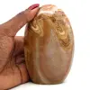 Calcita de miel pulida de forma libre - 0