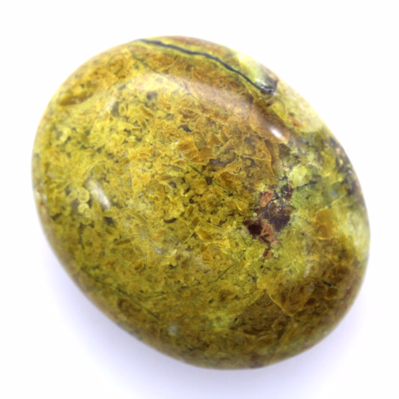 Guijarro de ópalo verde
