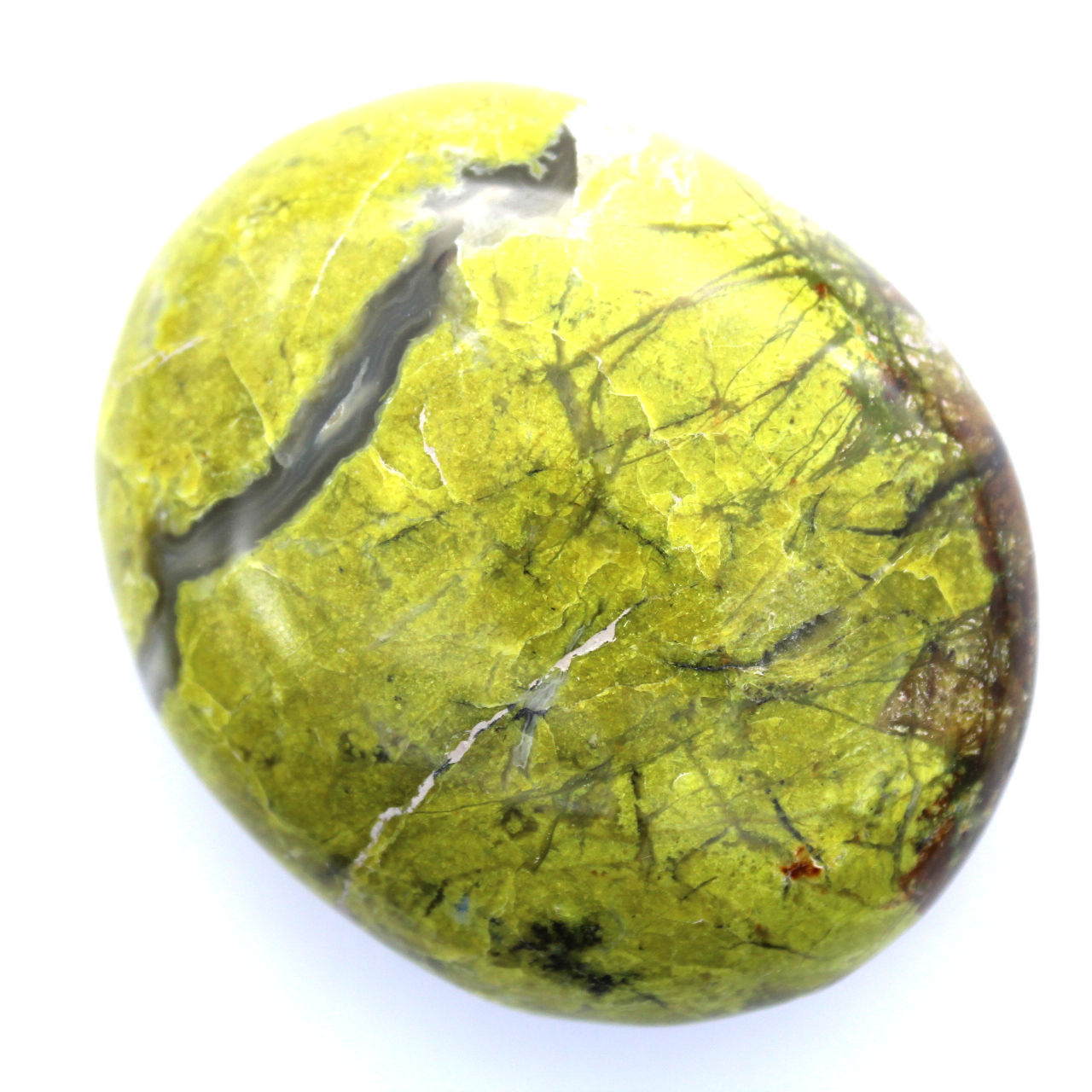 Guijarro de ópalo verde