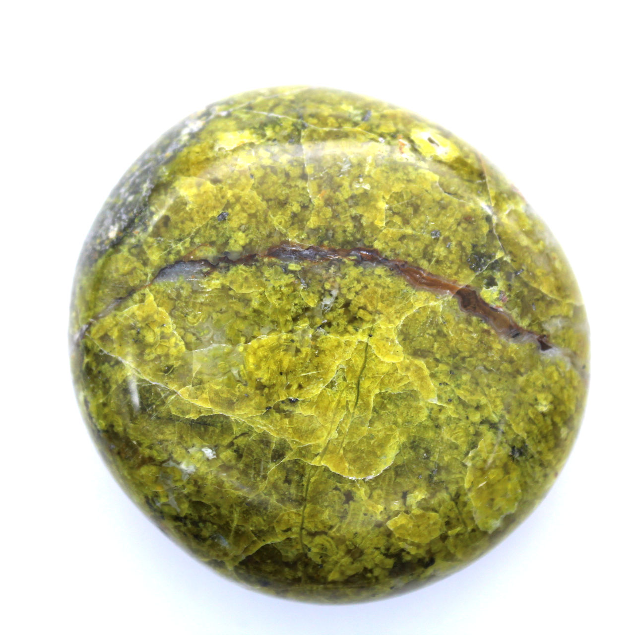 Guijarro de ópalo verde