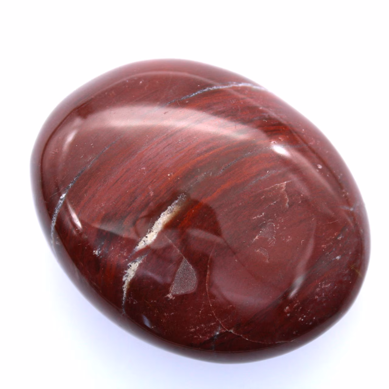 Guijarro de jaspe rojo