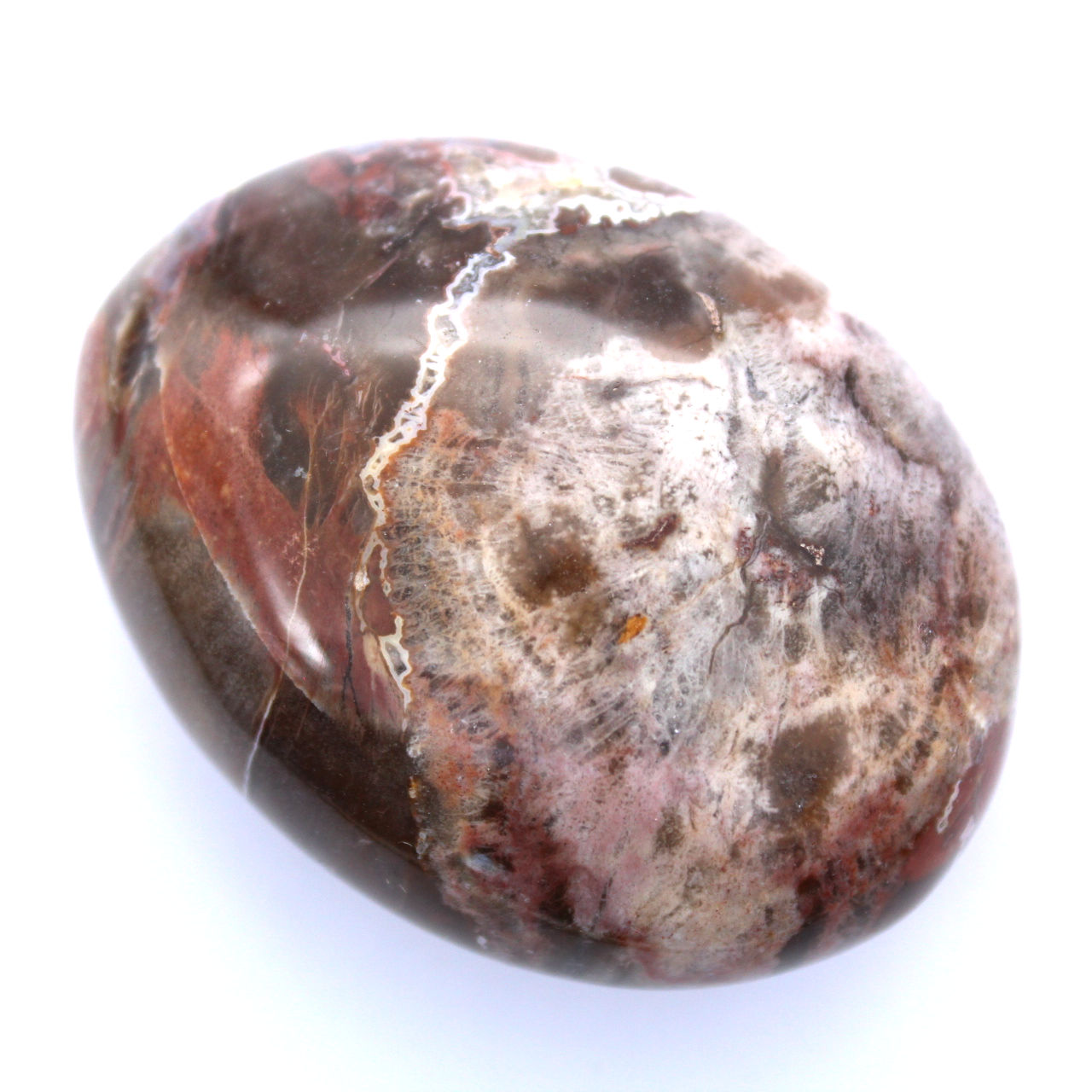 Guijarro de jaspe rojo