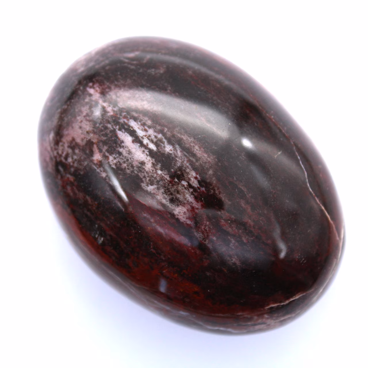 Guijarro de jaspe rojo