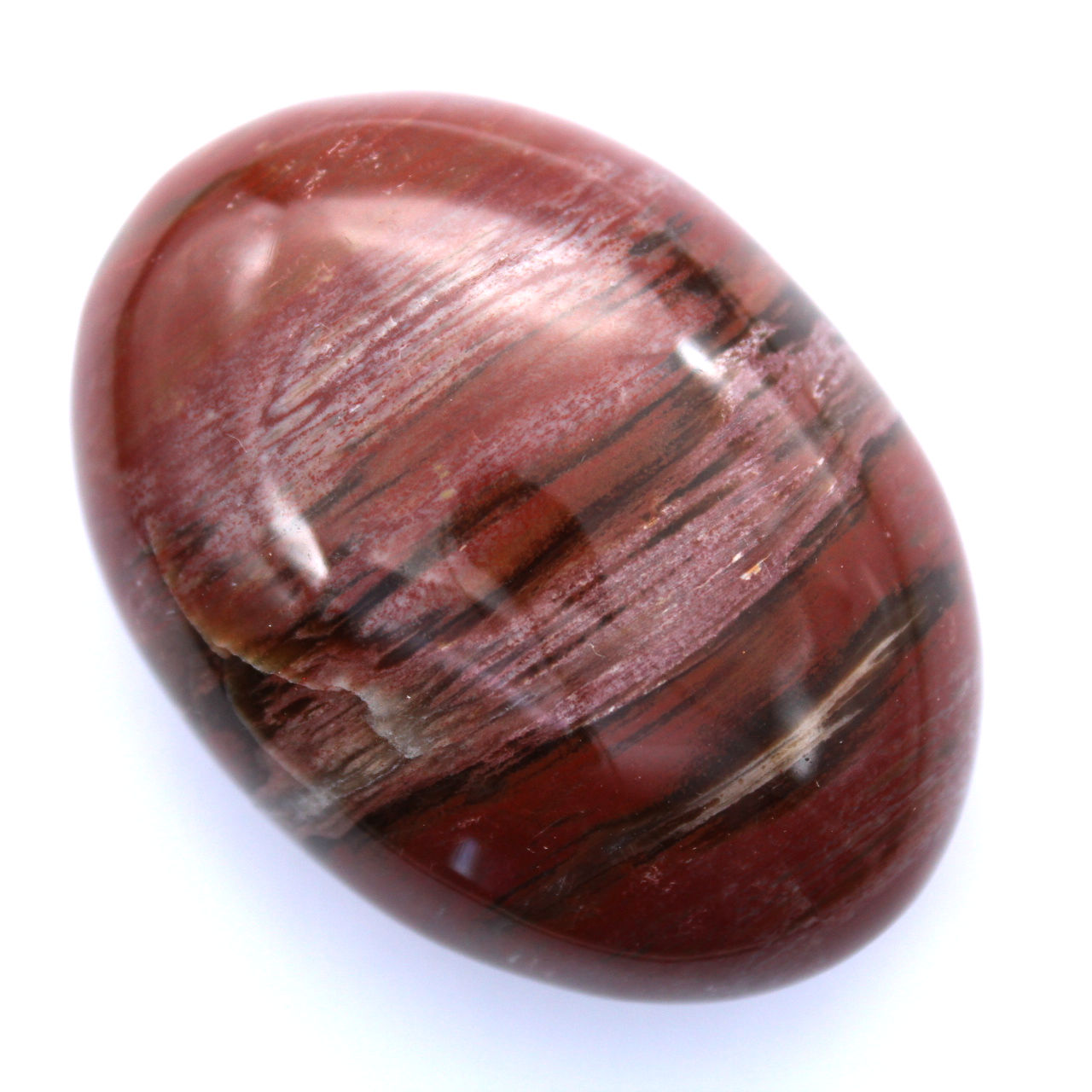 Guijarro de jaspe rojo