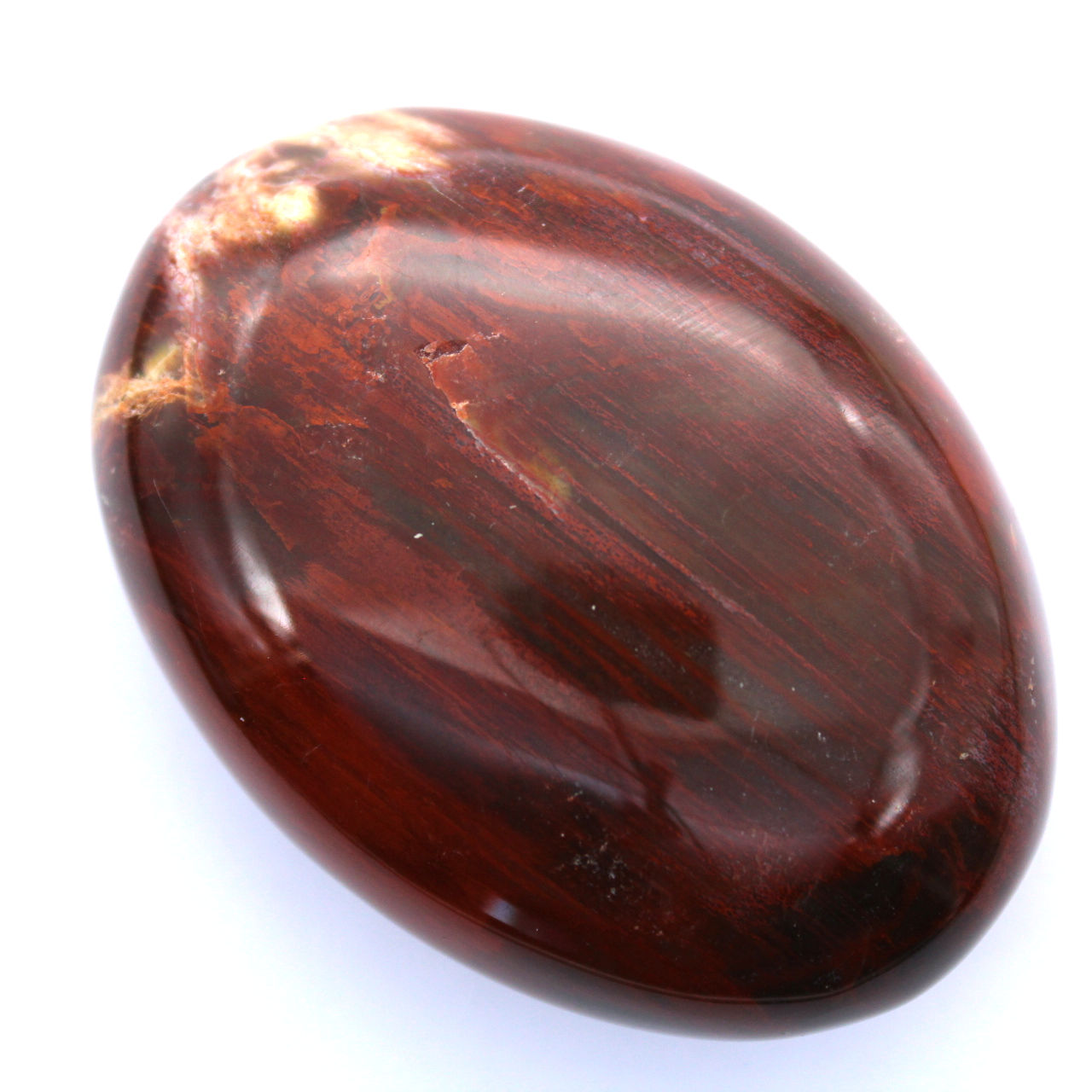Guijarro de jaspe rojo