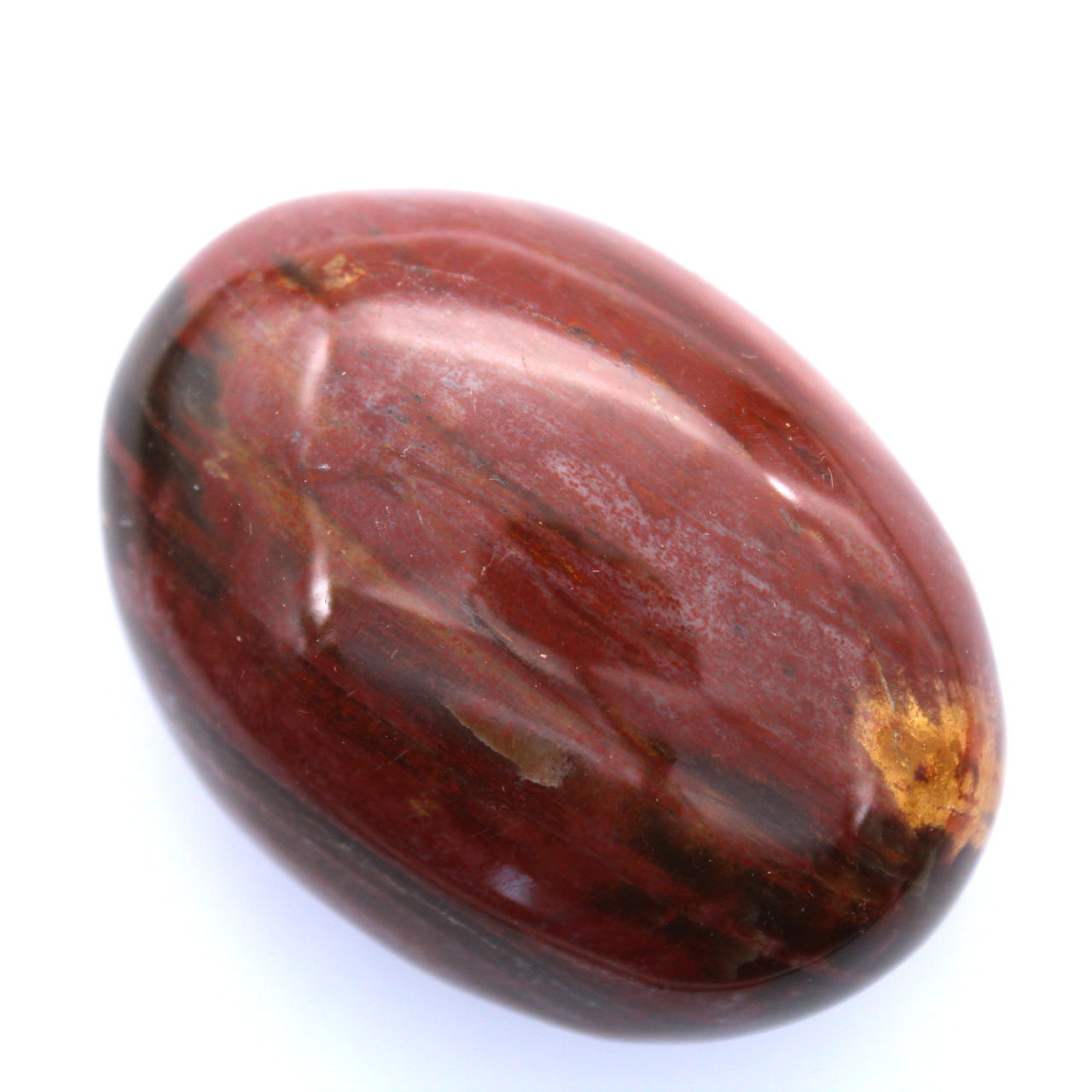 Guijarro de jaspe rojo