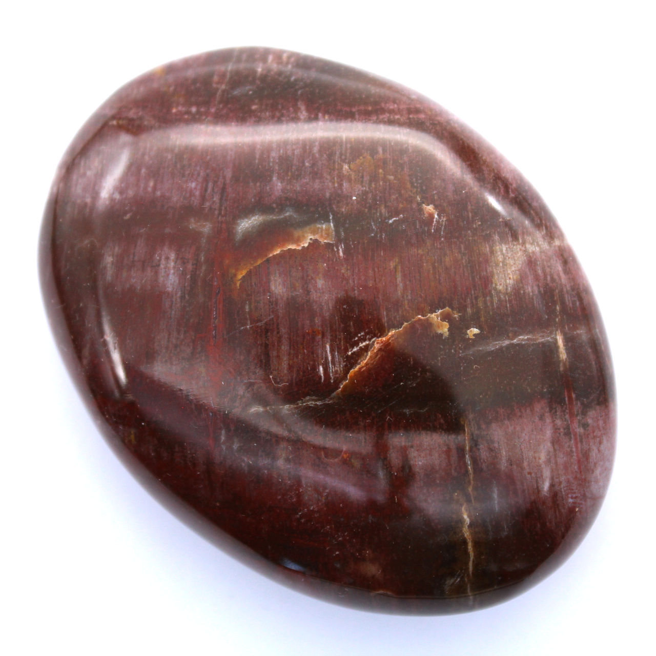 Guijarro de jaspe rojo
