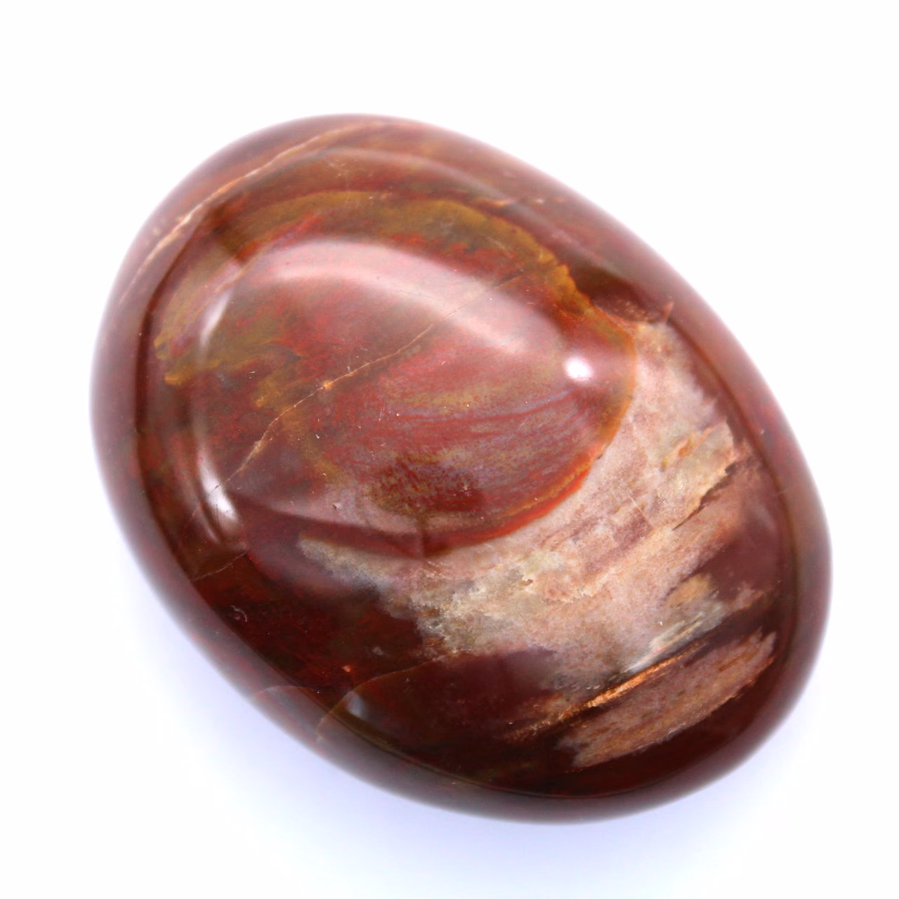 Guijarro de jaspe rojo
