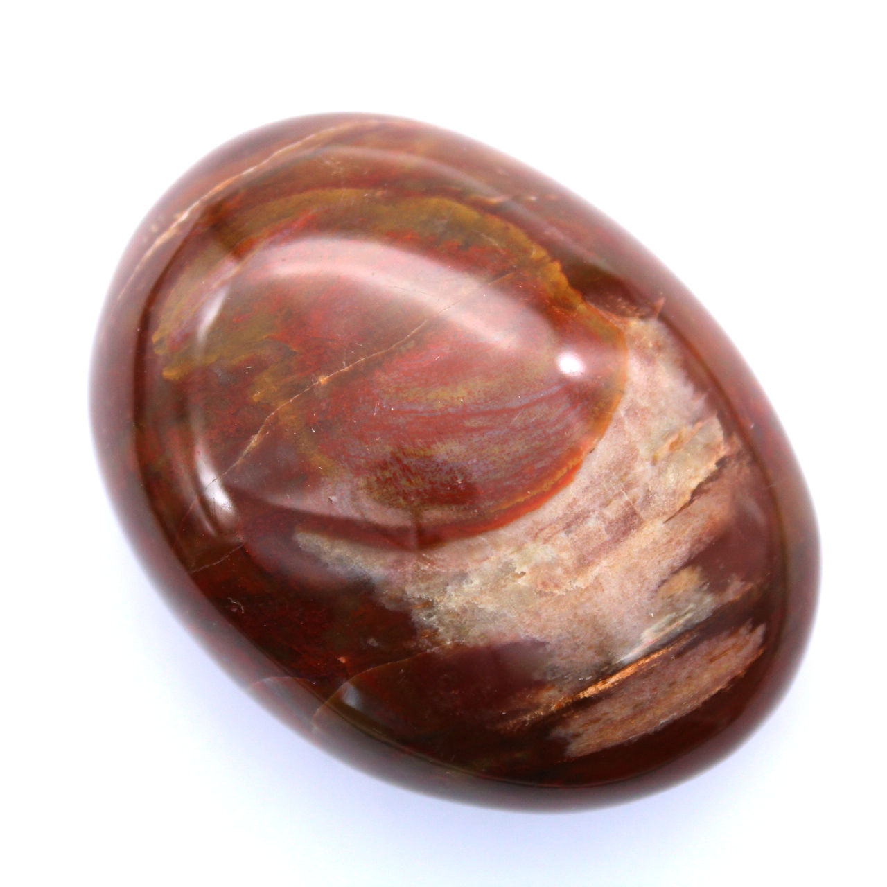 Guijarro de jaspe rojo