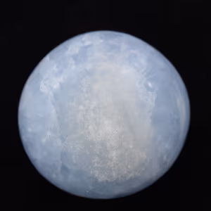 Guijarros de calcita azul