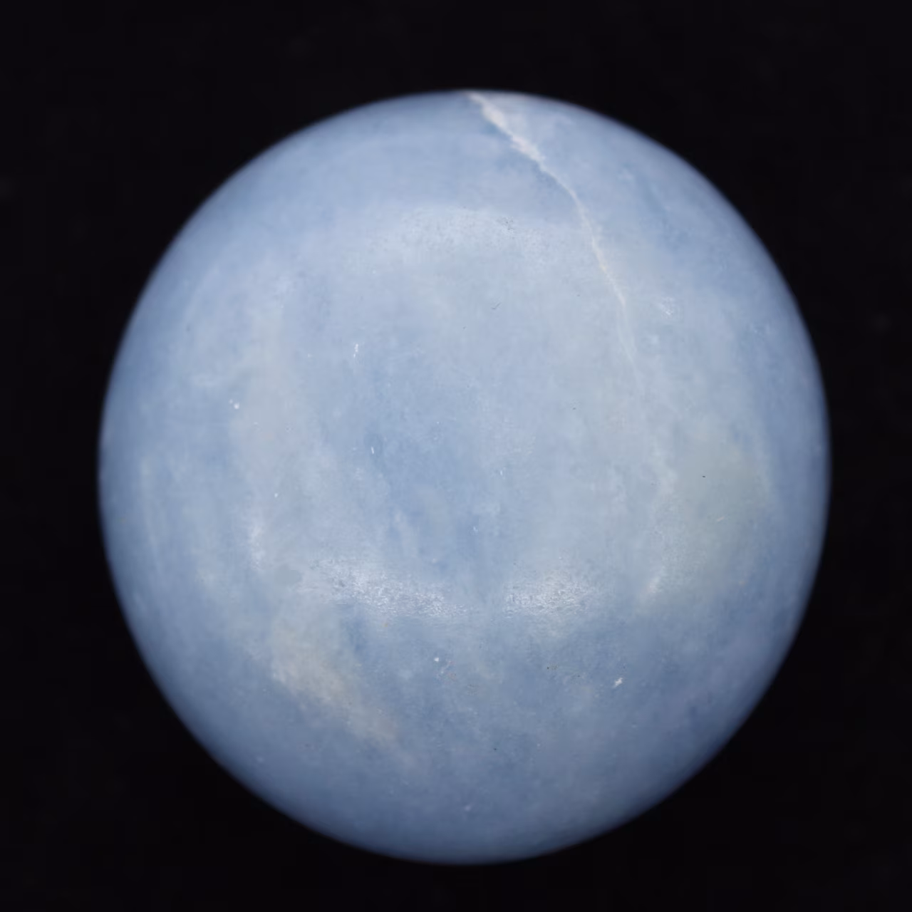 Guijarros de calcita azul