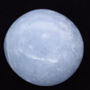 Guijarros de calcita azul