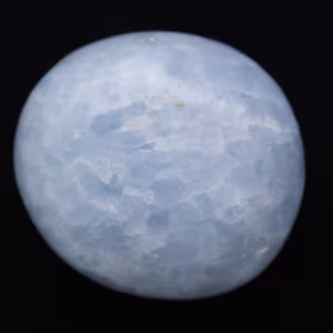 Guijarros de calcita azul