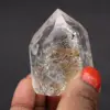 Prisma de cristal de roca con inclusión - 0
