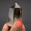 Cristal de roca ahumado con fantasma - 0