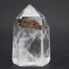 Prisma de cristal de roca con inclusión - 3
