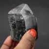 Prisma de cristal de cuarzo con inclusión de clorita - 0
