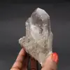 Prisma de cristal de roca ligeramente ahumado - 0