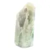 Heptaedro de bloque de fluorita verde - 6