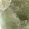 Heptaedro de bloque de fluorita verde - 8