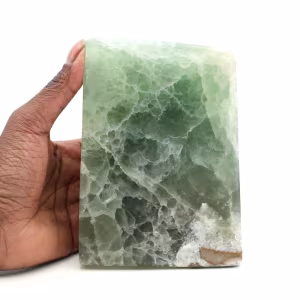 Hexaedro de bloque de fluorita
