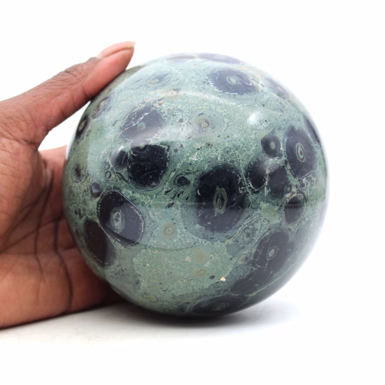 Esfera de jaspe de kambamba