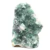 Cristales cúbicos de fluorita sobre ganga - 1