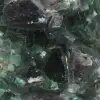Cristales cúbicos de fluorita sobre ganga - 11