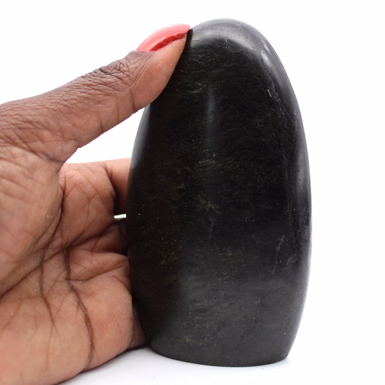 Piedra pulida en diopsido