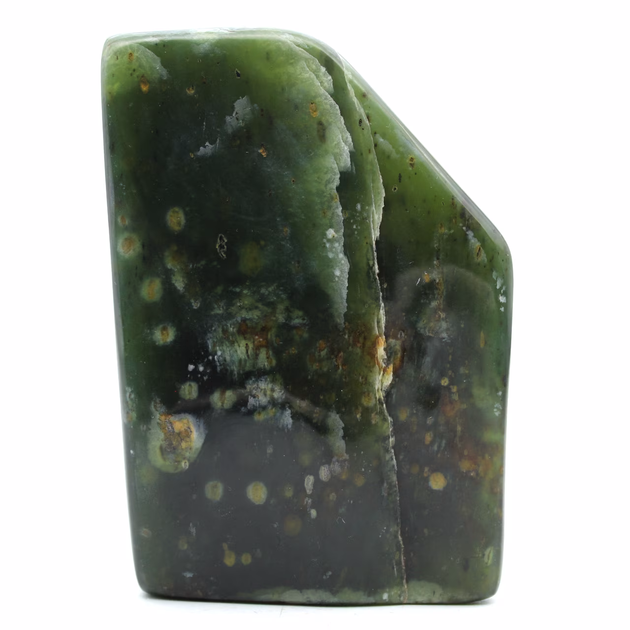 Piedra de jade nefrita natural