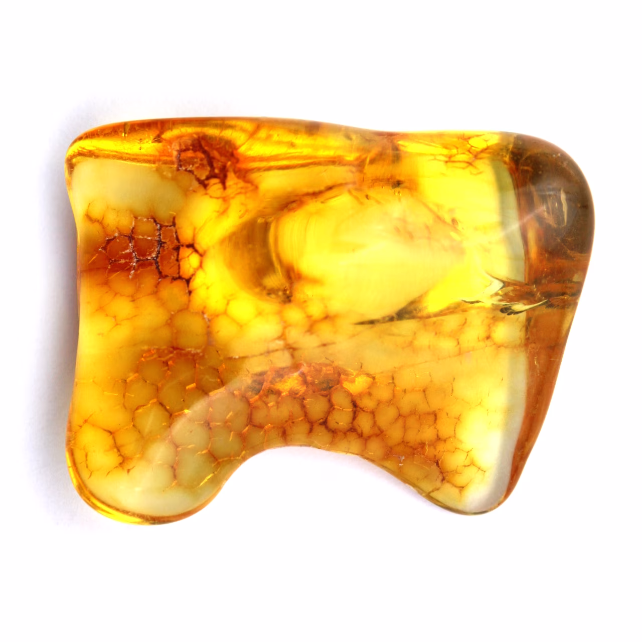Ámbar amarillo natural