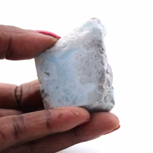 Placa de larimar semipulida