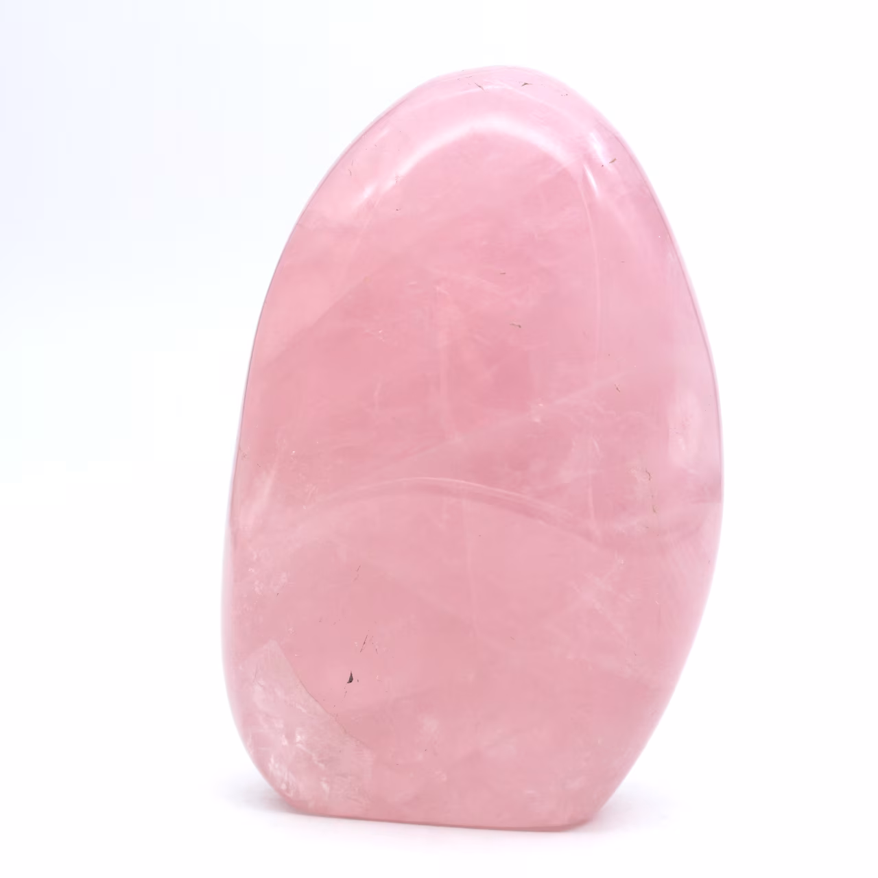 Cuarzo rosa de forma libre