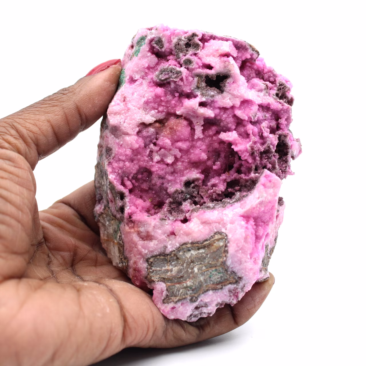 Cristales de cobaltocalcita