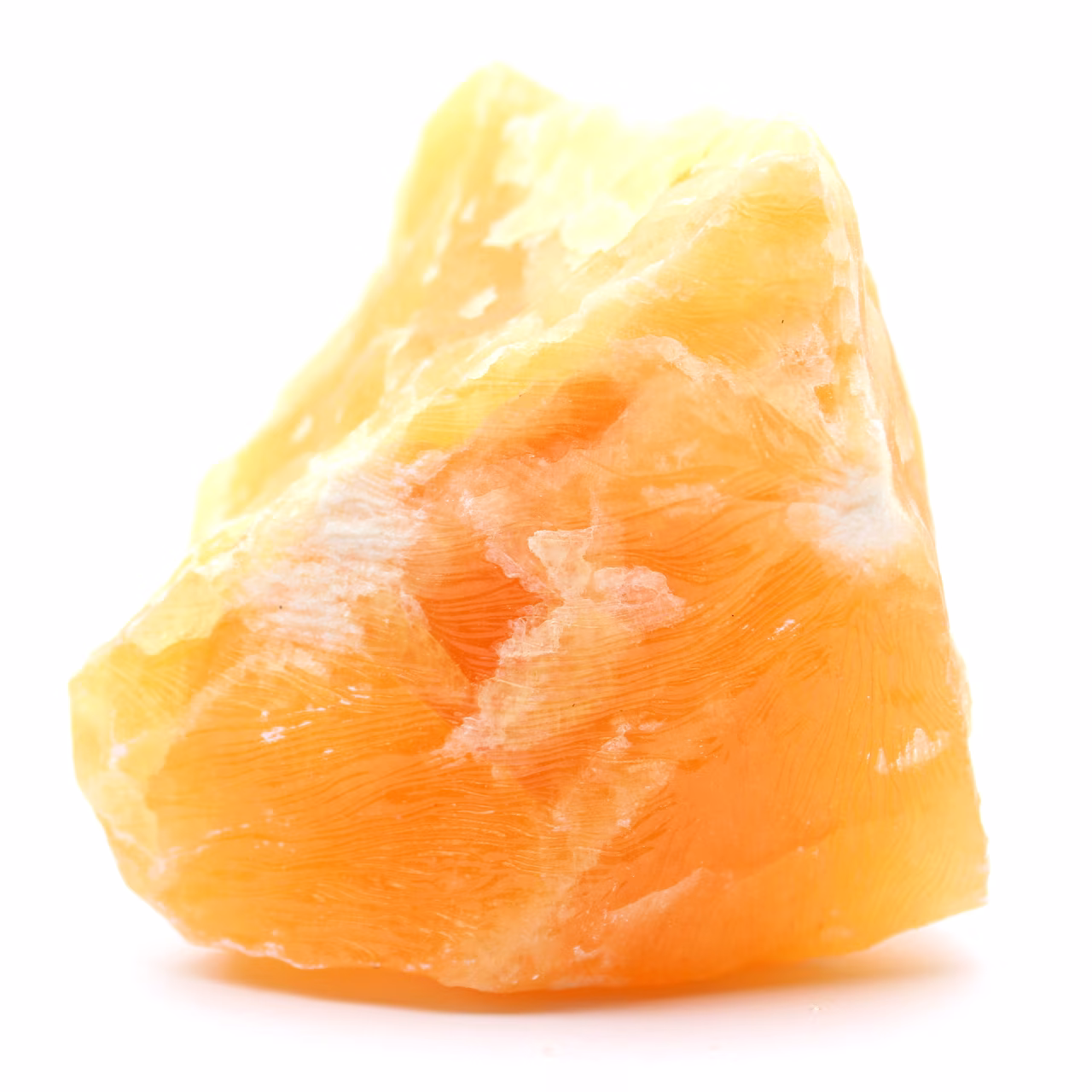 Calcita naranja de méxico