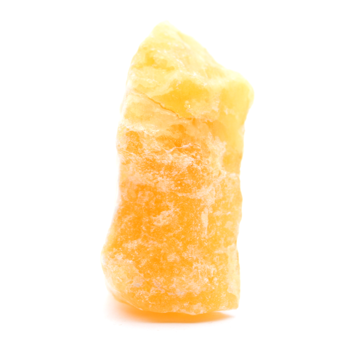 Calcita naranja cruda