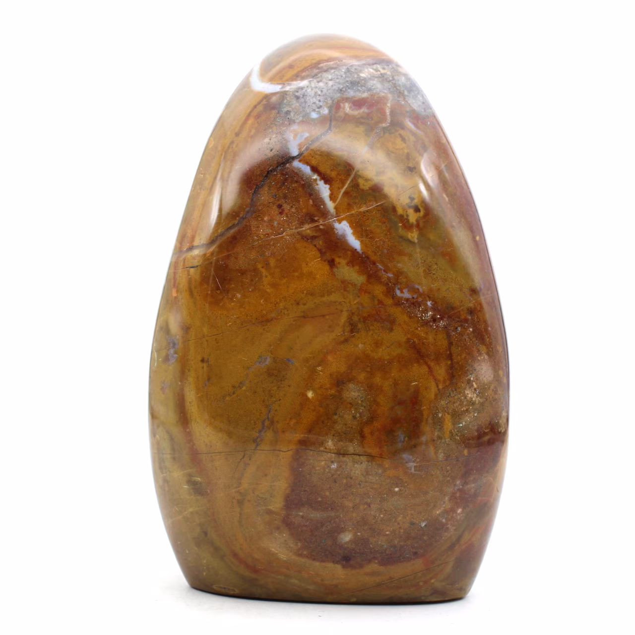 Piedra de jaspe pulida pulida