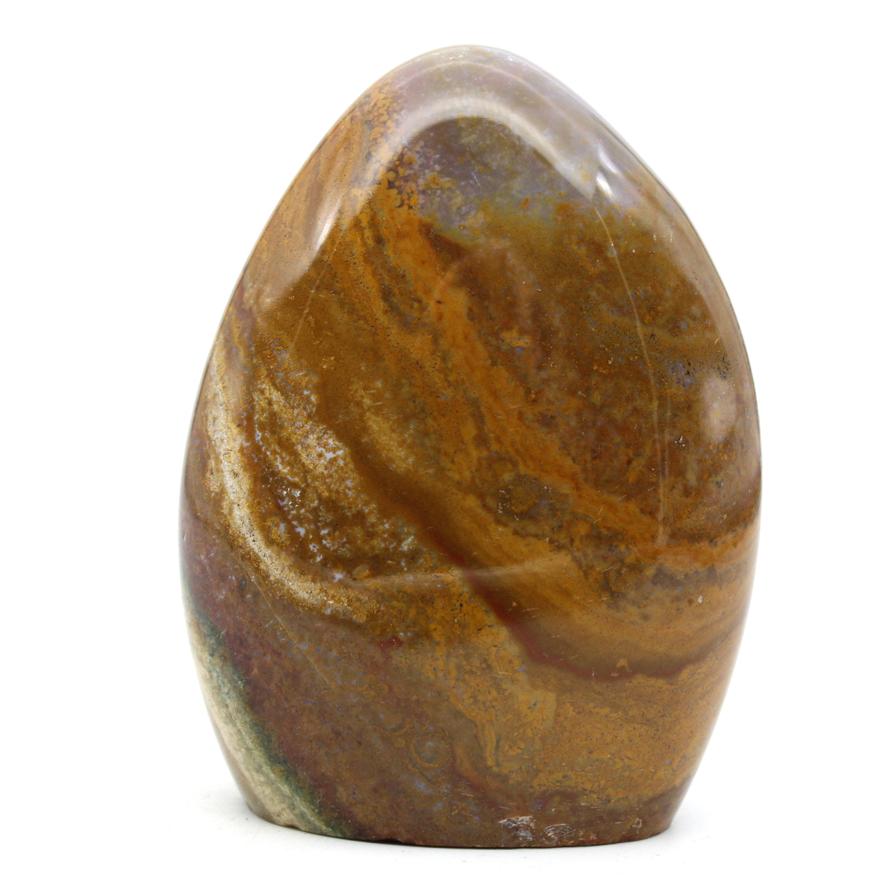 Piedra jaspe pulida