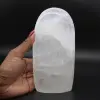 Forma libre de cristal de roca pulido. - 6