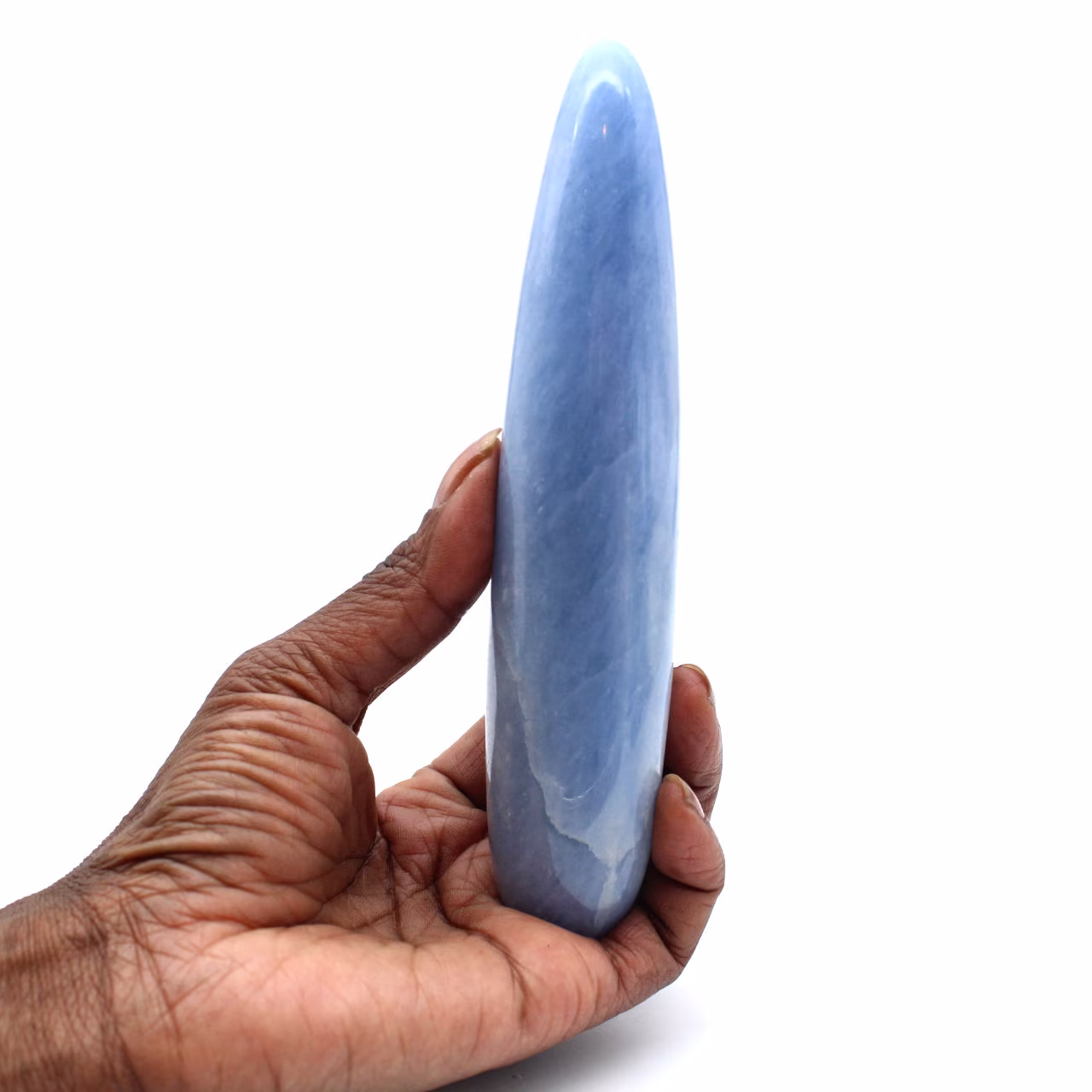 Palo de calcita azul