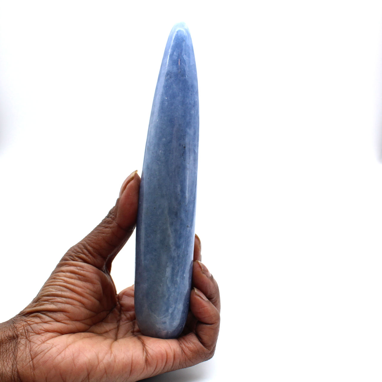 Palo de calcita azul