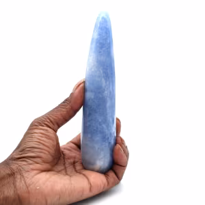 Palo de calcita azul